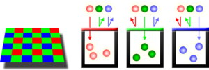 Color vs Monochrome Sensors - Use of Bayer Filter